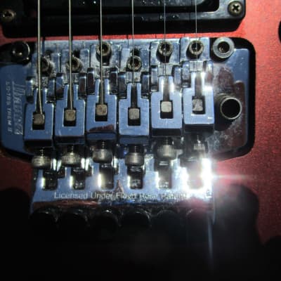 Ibanez RG 320 Guitar, 2000, Korea,  Copper Metallic Finish, Licensed Floyd Rose image 6