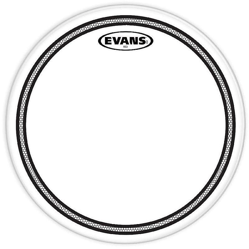 Evans EC2 SST Series Frosted Drumheads - 12 Inch image 1