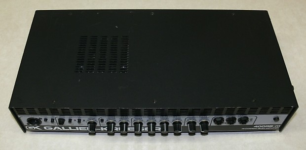 Gallien-Krueger 400RB-III ベース用アンプヘッド Gallien Krueger 400RB 200W Bass Amp Head | Cream City Music