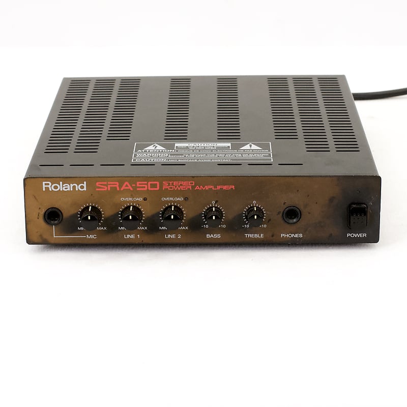 Roland SRA-50 Stereo Power Amplifier | Reverb