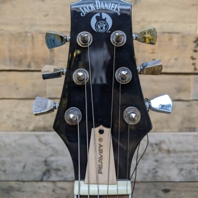 Peavey Jack Daniels Old No.7 Electric Guitar - Black w/ Bag & Box/Papers image 6