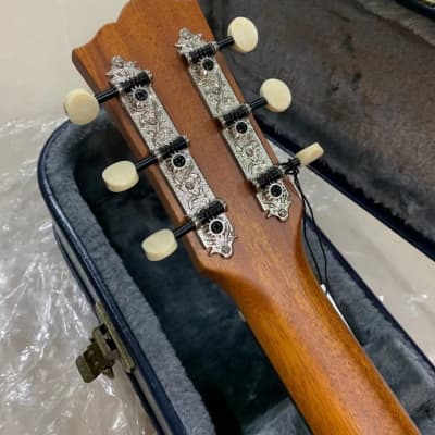 Enya T05J acoustic electric guitar Vintage Sunburst with dual mode pickup and deluxe hardcase image 12