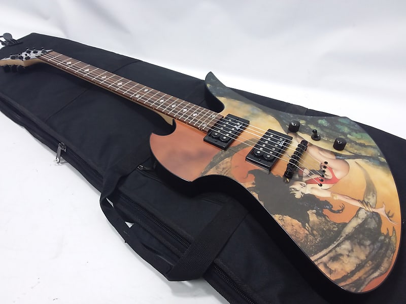 BC Rich BODY ART SERIES VAMPIRELLA MOCKINGBIRD Electric