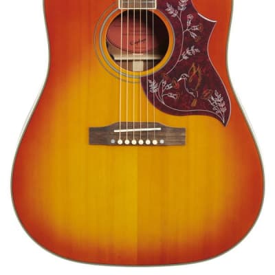 Epiphone Hummingbird Acoustic Electric Guitar Aged Cherry Sunburst image 3