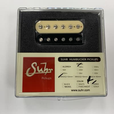 Suhr SSH+ Plus Bridge Guitar Pickup, 53mm - Reverse Zebra image 2