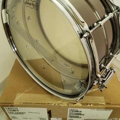 Ludwig Black Beauty | In Stock | 6.5x14" Smooth Shell Brass Snare Drum w/Tube Lugs LB417T | Authorized Dealer image 11