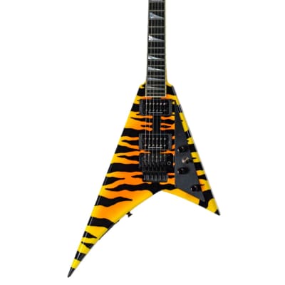 ariaproⅡ tiger stripe randy v Electric Guitar Aria Pro II XX Deluxe Flying V Type Yngwie
