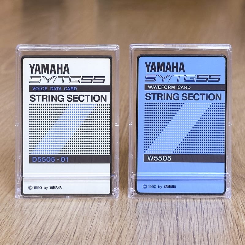 鍵盤楽器 YAMAHA TG55 VOICE DATA CARD DIGI VC5502 YAMAHA TG55 VOICE DATA CARD DIGI VC5502（Yamaha SY55 / TG55