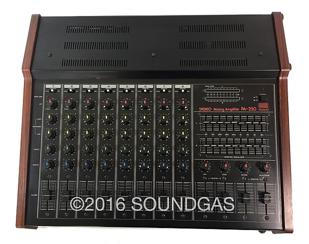 Roland PA.250 Stereo Mixer