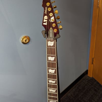 ESP LTD Phoenix-1000 Deluxe See-Thru Black Cherry Electric Guitar image 3