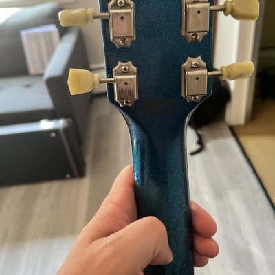 Gibson Custom Shop SG Standard 2008 - Extremely Rare Blue Sparkle image 14