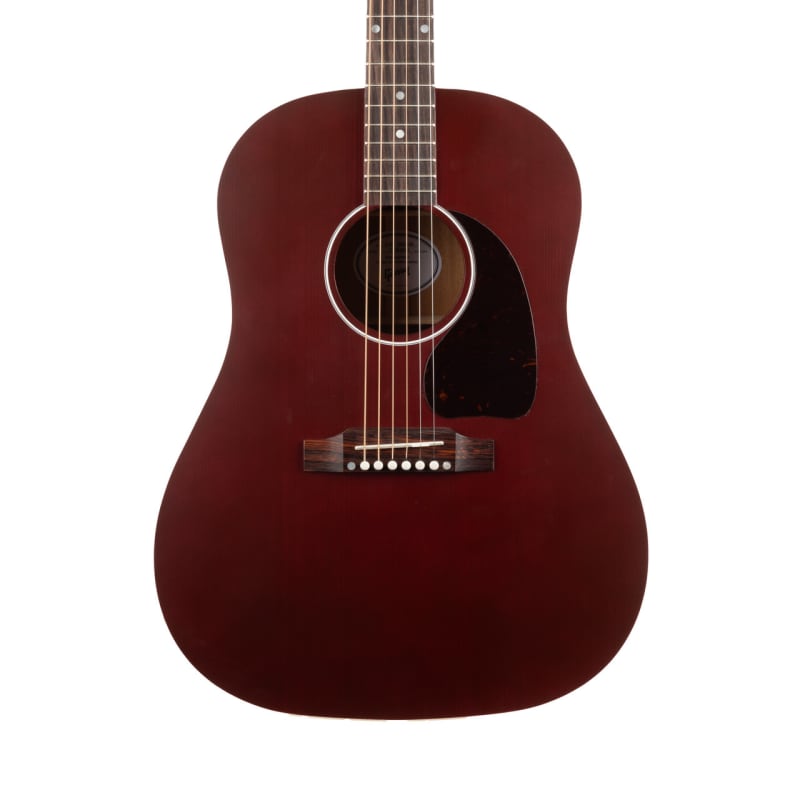 Photos - Acoustic Guitar Gibson J-45 Special Acoustic-Electric Satin Wine Red 