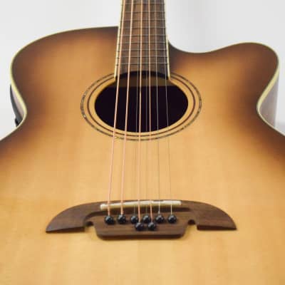 Alvarez ABT60CE-8SHB Artist 60 8-string Baritone Acoustic-electric Guitar - Shadowburst image 3