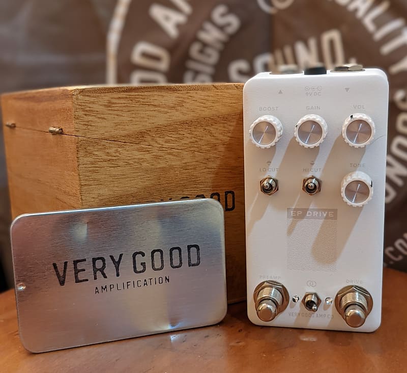 Very Good Amp Co EP Drive V3 - White | Reverb