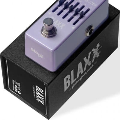 BLAXX BX-BASS Eq MIni Pedal Bass Equalizer 5 Band True Bypass for sale