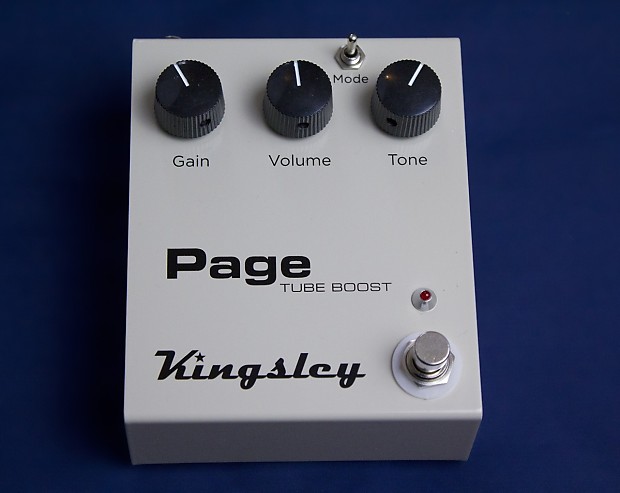 Kingsley Page Tube Boost Pedal | Reverb France