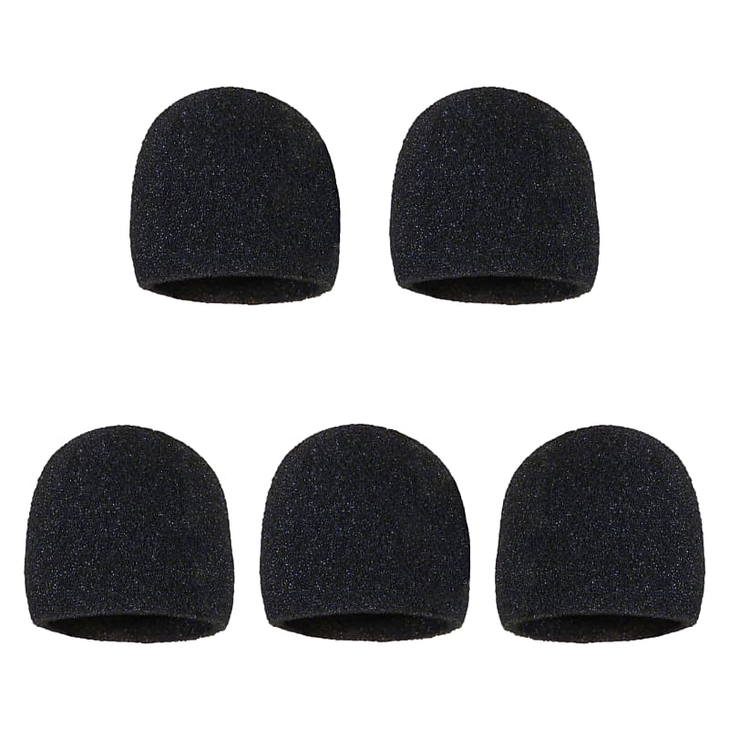 Microphone Inner Windscreen - 5 Pack - Fits Shure SM58, Beta 58A, SM48, PG58 & Others For Vocal Mic image 1