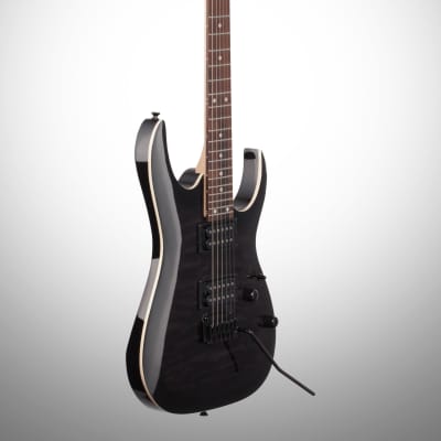 Ibanez GRGA120QA Gio Electric Guitar, Transparent Black Sunburst image 4