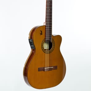 Pinol Guitars All Solid Cocobolo Rosewood Back+Side & Cedar Top  Grand Spanish Classical image 2