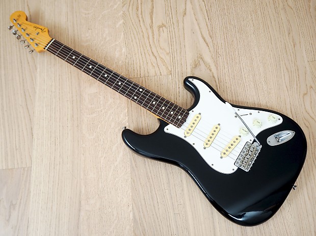 1989 Fender Stratocaster '62 Vintage Reissue Electric Guitar Black