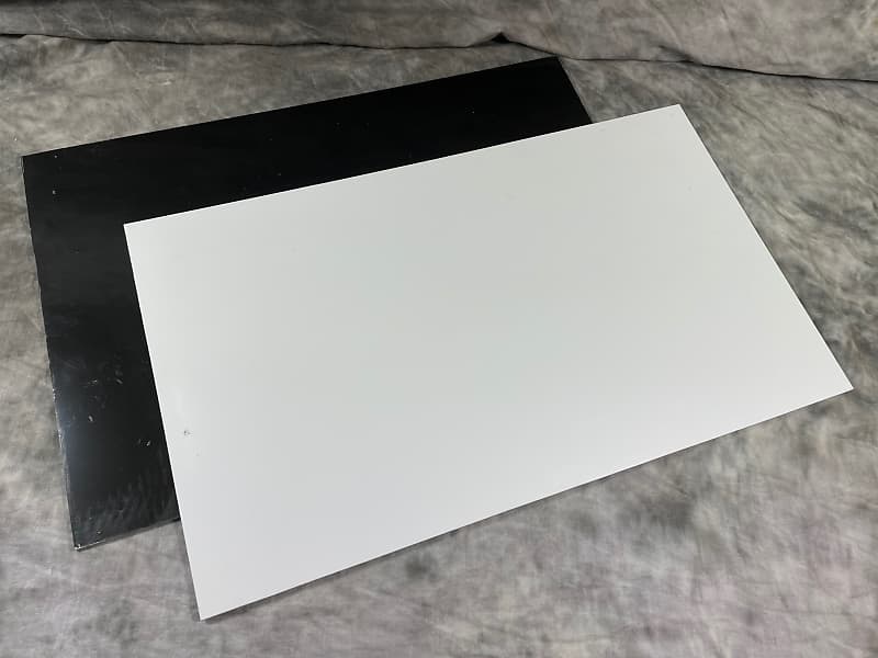 StewMac PVC Rectangular Pickguard Material Reverb