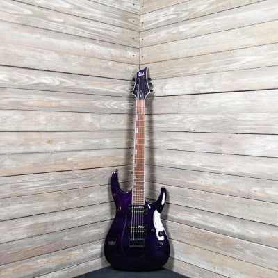 ESP LTD H-200 Electric Guitar - See Thru Purple (10560-SR) image 10