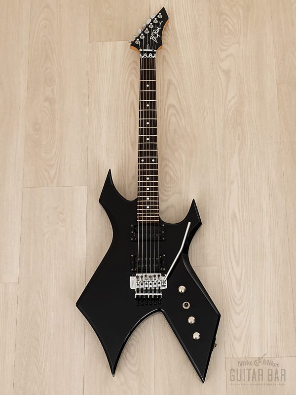 B.C Rich 日本製 black 1988 BC Rich Warlock NJ Series Black w/ Floyd Rose, Nagoya | Reverb