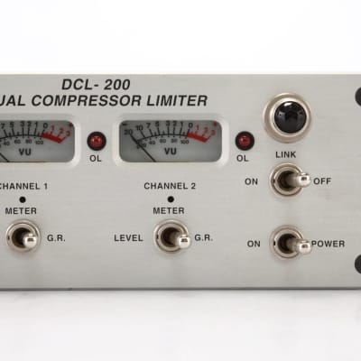 Summit Audio DCL-200 Dual Compressor Limiter w/ Manual & XLR Cables #48738 image 5