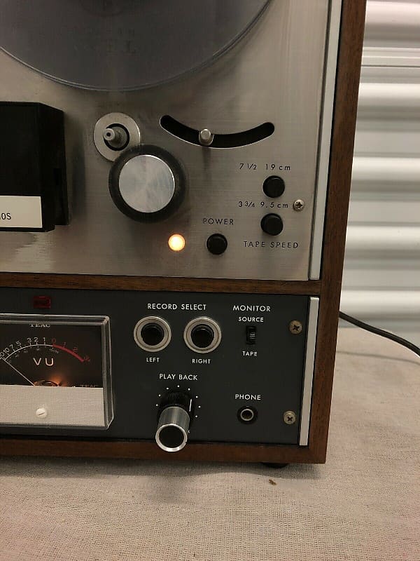 TEAC A-4010S AR-40S Vintage Reel to Reel Stereo Tape Deck Recorder Auto  Reverse 