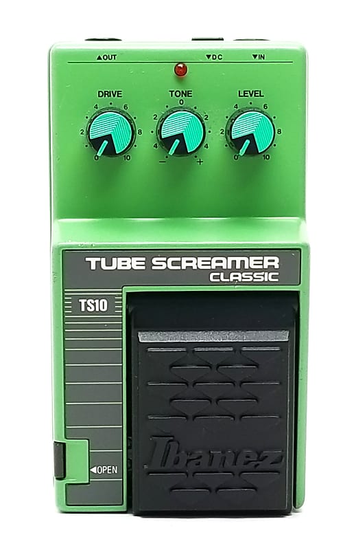 used Ibanez TS10 Tube Screamer Classic, Made In Japan with JRC4558D chip!  Excellent Condition!