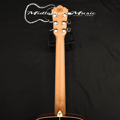 Washburn WD7SATB-A - 6-String Acoustic Guitar - Tobacco Sunburst Gloss Finish image 7