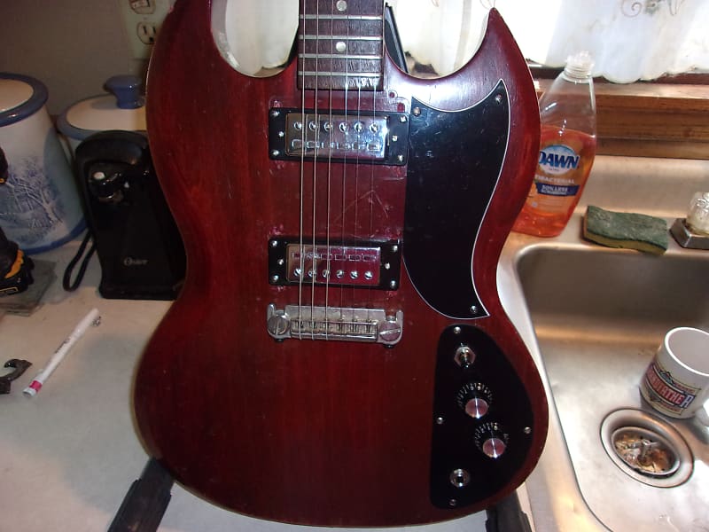 Gibson SG II 1972 RED | Reverb