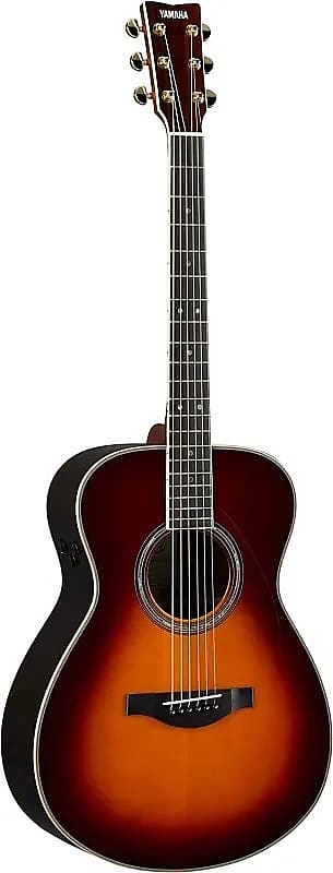 Yamaha LS-TA BS Brown Sunburst TransAcoustic with Gig Bag *Free Shipping in the USA* image 1