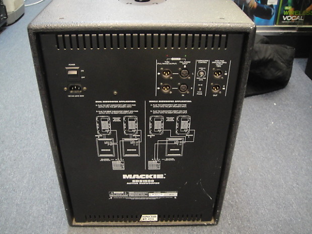 Mackie srs1500 for sale sales