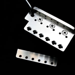 Wudtone CP Holy Grail bridge plate upgrade nickel Reverb