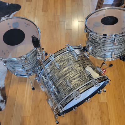 Drum Kits - Pearl President Series Deluxe 14x22 9x13 16x16 (Desert Ripple) image 2