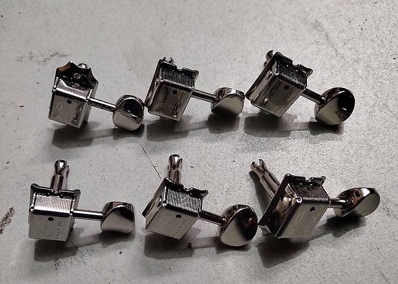 Ping P2645 Vintage Style Guitar Tuners 6 InLine chrome Reverb