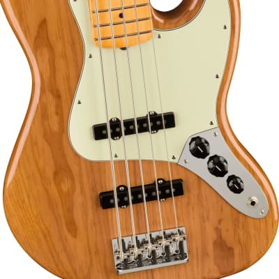 FENDER - American Professional II Jazz Bass V  Maple Fingerboard  Roasted Pine - 0193992763 image 3