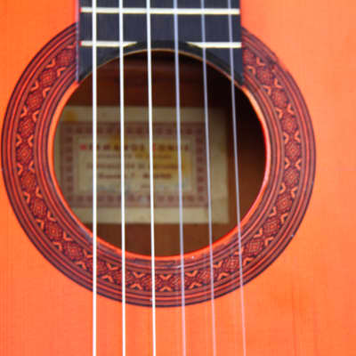 Conde Hermanos (Faustino Conde) 1a Media Luna 1976 - a guitar similar to Paco de Lucia's guitars! image 8