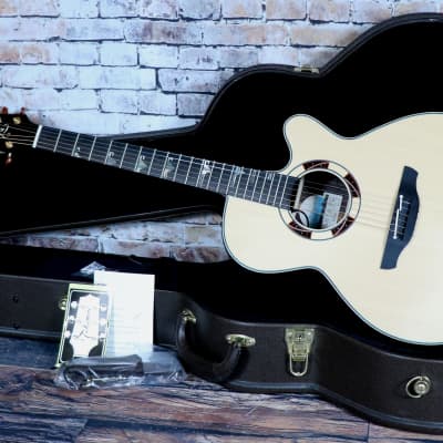 Takamine TSF48C Legacy Series Santa Fe NEX Cutaway Acoustic/Electric Guitar w/Takamine Hardshell Case 2021 Model in Natural Gloss for sale