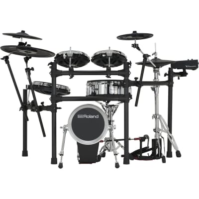 Roland TD516 5 Series V-Drums Electronic Drum Set with KD-12 Kick Drum Pad and MDS-Standard 3 V-Drums Stand