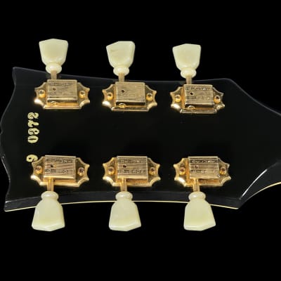 1989 Gibson Les Paul Custom 35th Anniversary Limited Edition w 3 Pickups ~ Ebony image 9