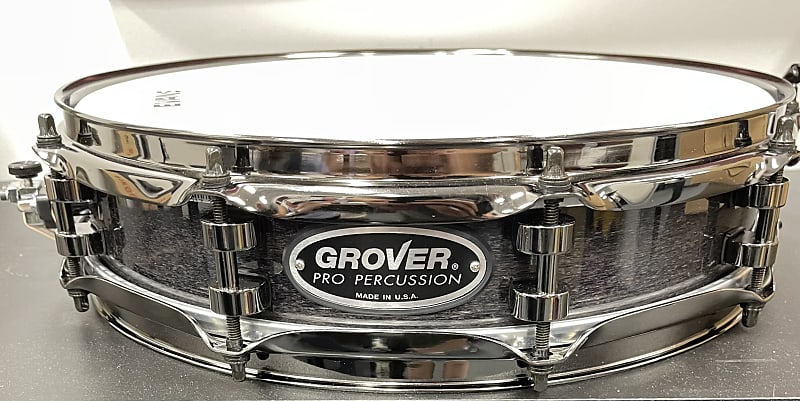 Grover Pro KeeGee G2 Piccolo Concert Snare "Nightfall" - Transparent Black image 1