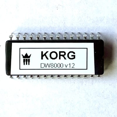 Korg DW-8000 EX-8000 Version 12 Firmware EPROM upgrade IC chip