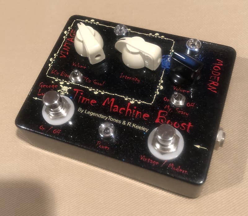Keeley/Legendary Tones George Lynch Time Machine Boost Black