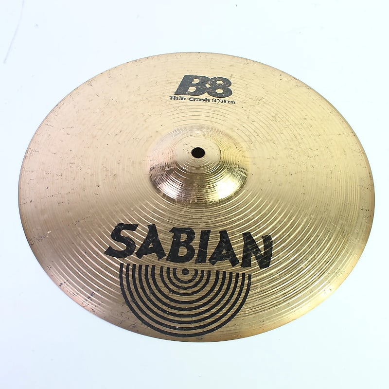 Sabian 14" B8 Thin Crash Cymbal (1990 - 2010) image 1