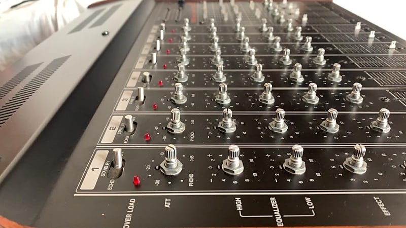 Roland PA-150 Stereo Mixer with Spring Reverb 80's | Reverb