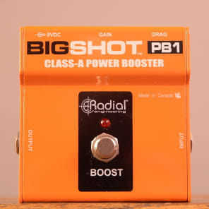 Radial Tonebone BigShot PB1 Class-A Power Booster Pedal