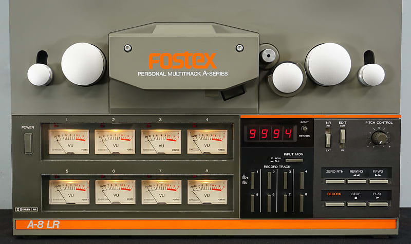 Fostex A Series Model A-8 - Multi-Track 1/4 Reel to Reel Tape