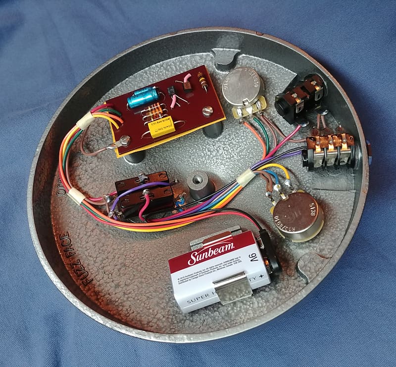 Fuzz Face Replica BC183 Jimmy C. Custom Fuzz Handwired | Reverb